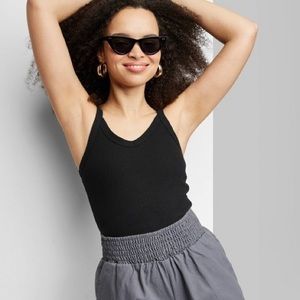 Wild Fable Ribbed tiny tank top